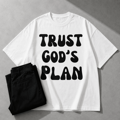 Trust God's Plan | Unisex Oversized | Zen Street - Zen Street