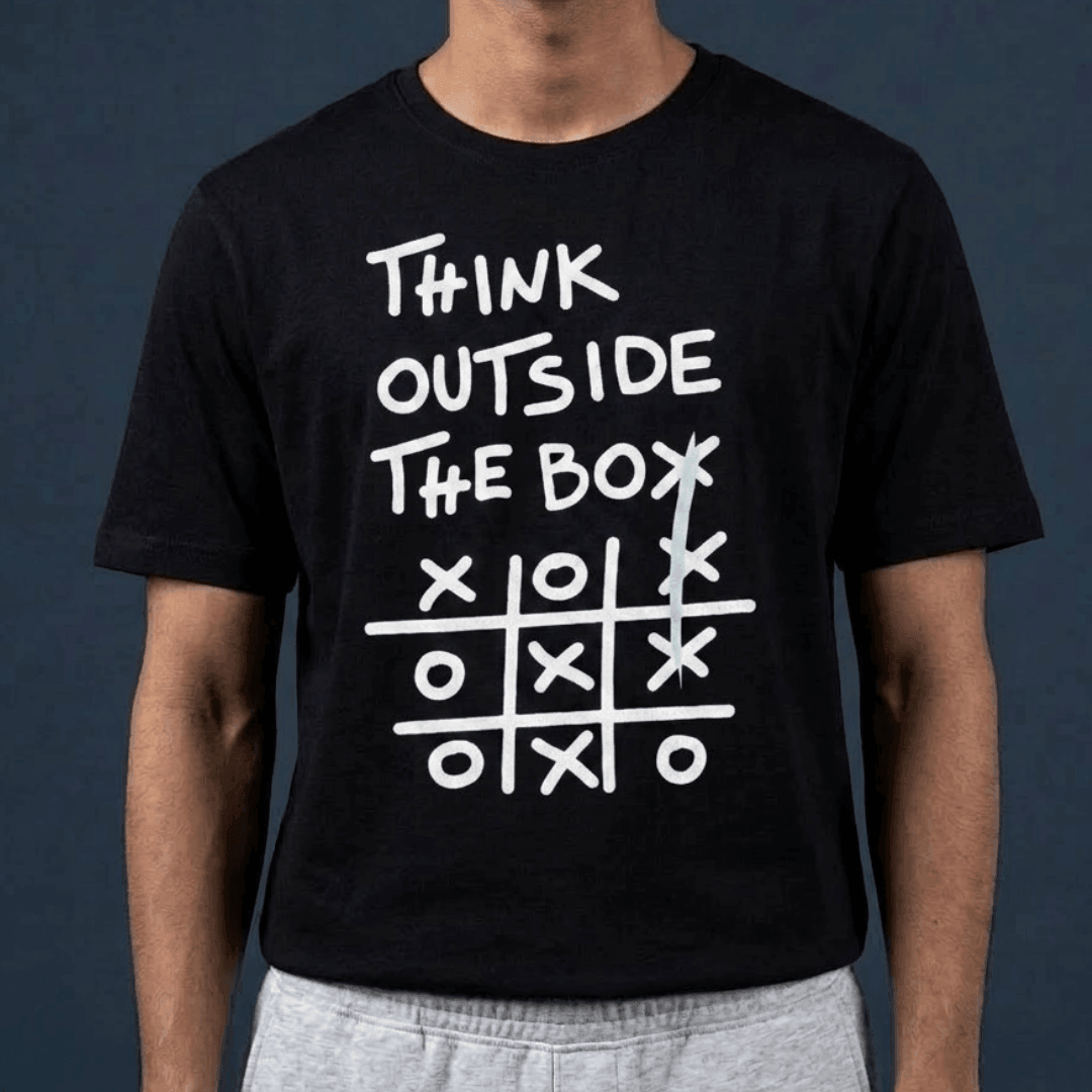 Think Outside The Box | Unisex Classic Crew Tee | Zen Street - Zen Street