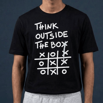 Think Outside The Box | Unisex Classic Crew Tee | Zen Street - Zen Street