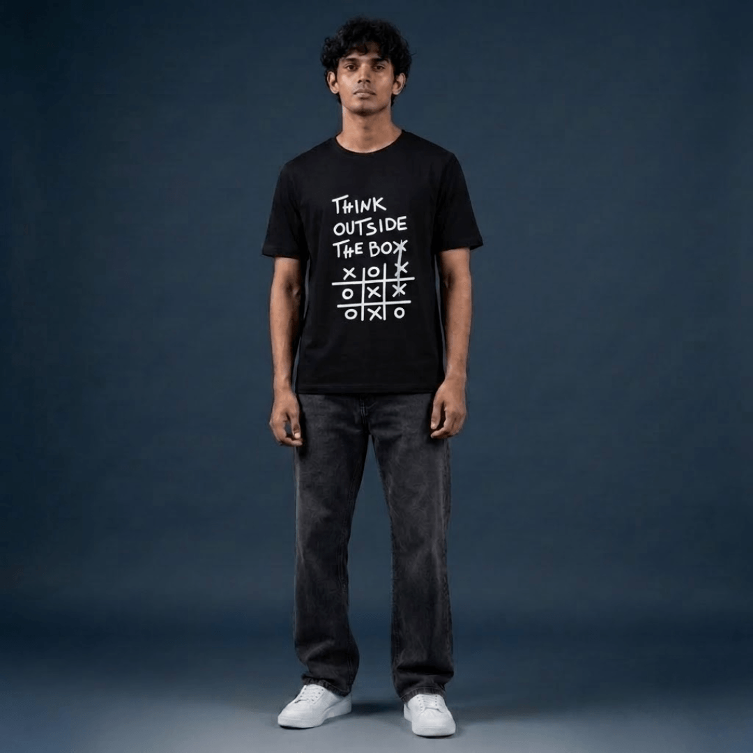 Think Outside The Box | Unisex Classic Crew Tee | Zen Street - Zen Street