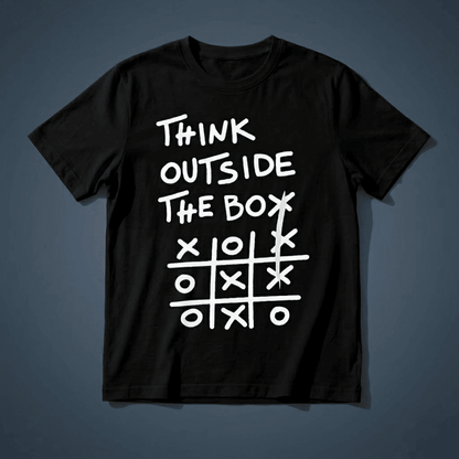Think Outside The Box | Unisex Classic Crew Tee | Zen Street - Zen Street