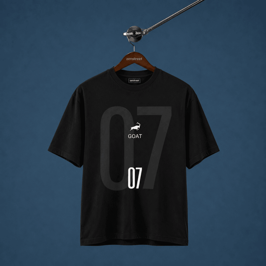 GOAT 07 | Unisex Oversized Tee | Zen Street - Zen Street
