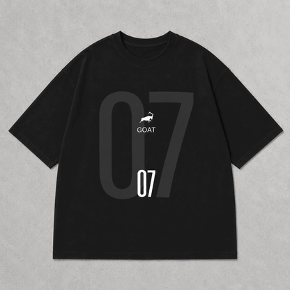 GOAT 07 | Unisex Oversized Tee | Zen Street - Zen Street